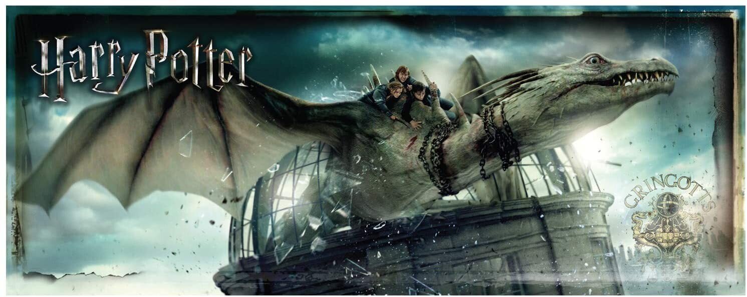 Palapeli Harry Potter Gringotts Bank Escape, 1000 kpl. hinta ja tiedot | Palapelit | hobbyhall.fi