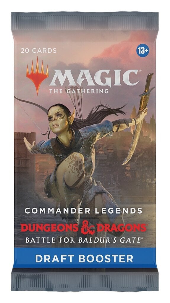 Magic The Gathering Commander Legends -korttipeli: Battle for Baldur’s Gate Draft Booster hinta ja tiedot | Lautapelit ja älypelit | hobbyhall.fi