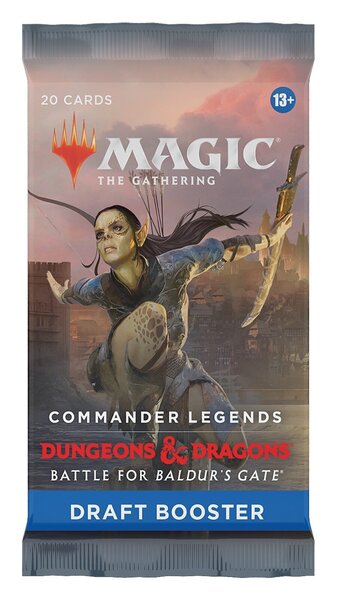 Magic The Gathering Commander Legends -korttipeli: Battle for Baldur’s Gate Draft Booster