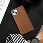 Dux Ducis Skin X2 iPhone 14 with magnetic flap ruskea puhelinkotelo hinta ja tiedot | Puhelimen kuoret ja kotelot | hobbyhall.fi