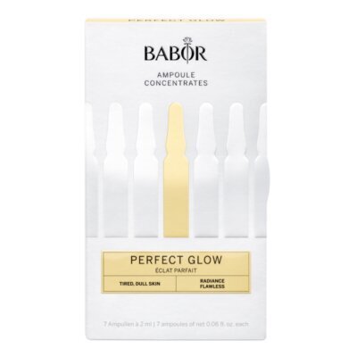 Kosteuttavat ja kirkastavat kasvoampullit Babor Perfect Glow, 7 x 2 ml. hinta ja tiedot | Kasvoöljyt ja seerumit | hobbyhall.fi