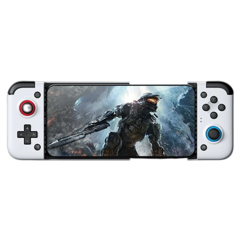 GameSir X2 Type-C Android-mobiilipeliohjain Max Smartphone -kiinnikkeellä, valkoinen hinta ja tiedot | Pelikonsolit | hobbyhall.fi