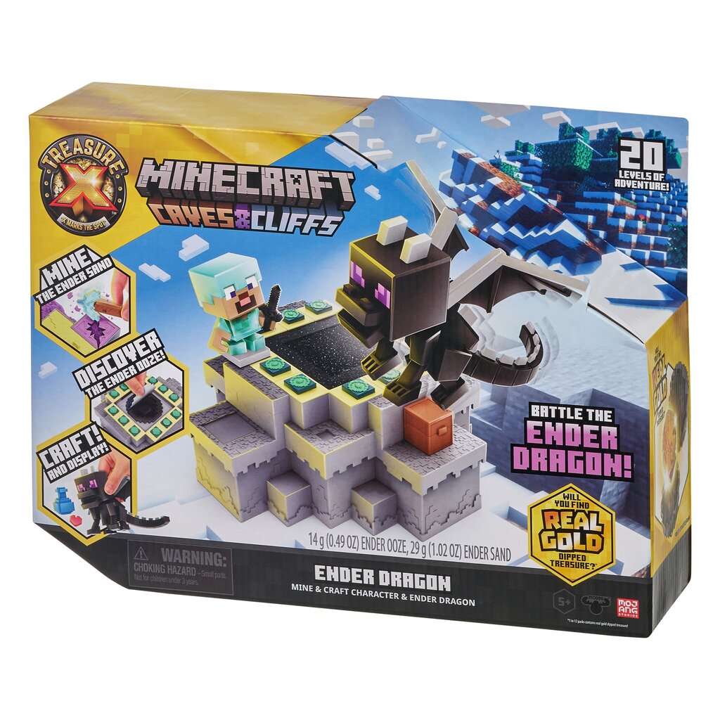 Kokoelma Treasure X Minecraft: Enderin lohikäärme hinta ja tiedot | Poikien lelut | hobbyhall.fi