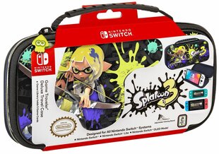 Game Traveler Switch Kantolaukku Splatoon 3 Edition, musta - Kantolaukku hinta ja tiedot | Nintendo Puhelimet, älylaitteet ja kamerat | hobbyhall.fi