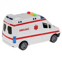 Ambulanssi hälytysajoneuvo Big Motors hinta ja tiedot | Poikien lelut | hobbyhall.fi