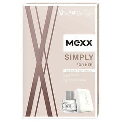 Setti Mekxx Simply For Her women: Eau de Toilette EDT, 20 ml + saippua, 75 g hinta ja tiedot | Naisten hajuvedet | hobbyhall.fi