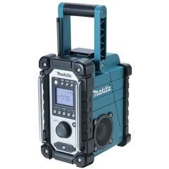 Makita radio DMR107, 7,2 - 18V, yhteensopiva kaikkien Makita akkujen kanssa hinta ja tiedot | Kelloradiot ja herätyskellot | hobbyhall.fi