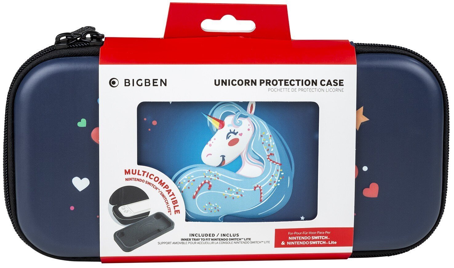 BigBen Nintendo Switch Unicorn 3D Design hinta ja tiedot | Pelikonsolitarvikkeet | hobbyhall.fi