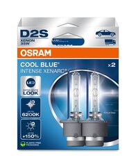 Osram ksenonlamppu D2S Xenarc 35W Cool Blue Intense (viileä sininen) hinta ja tiedot | Polttimot | hobbyhall.fi