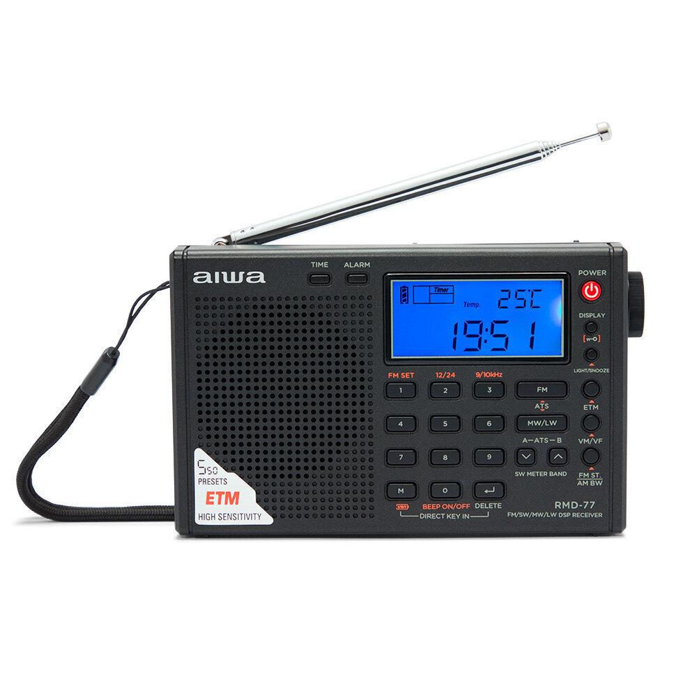 Aiwa RMD-77 hinta ja tiedot | Kelloradiot ja herätyskellot | hobbyhall.fi