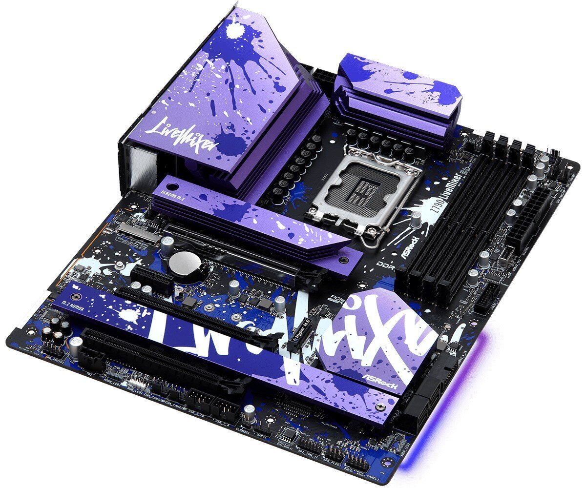 ASRock Z790 LiveMixer, ATX, LGA1700, DDR5 hinta ja tiedot | Emolevyt | hobbyhall.fi