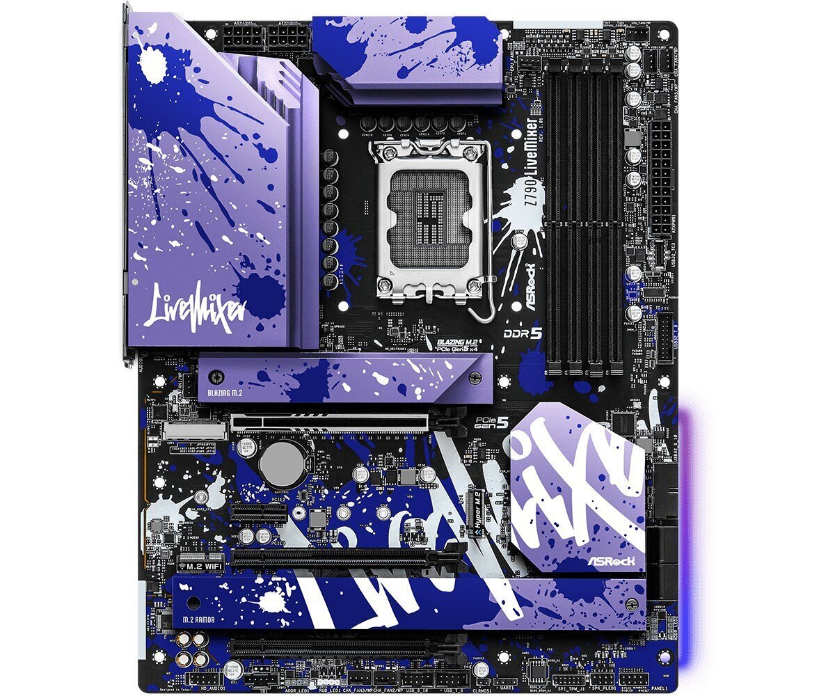 ASRock Z790 LiveMixer, ATX, LGA1700, DDR5 hinta ja tiedot | Emolevyt | hobbyhall.fi