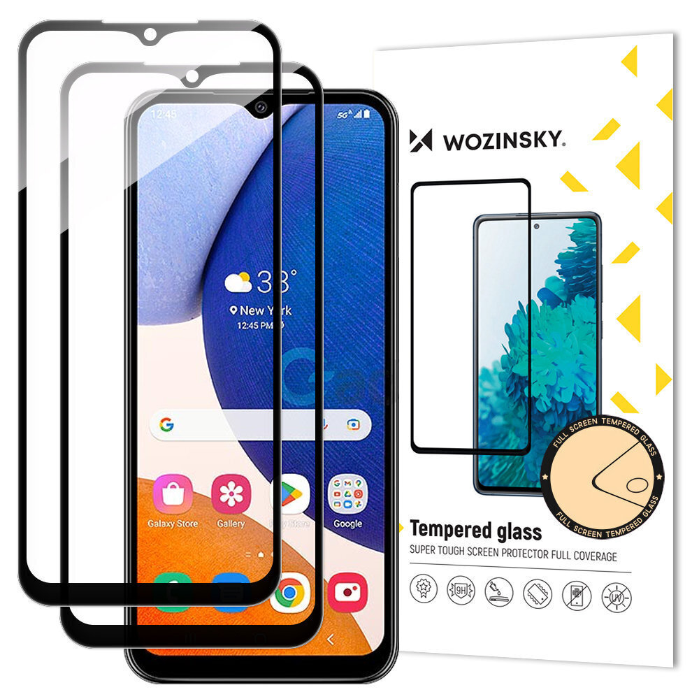 Wozinsky Full Glue Samsung Galaxy A14 5G 9H hinta ja tiedot | Näytönsuojakalvot ja -lasit | hobbyhall.fi