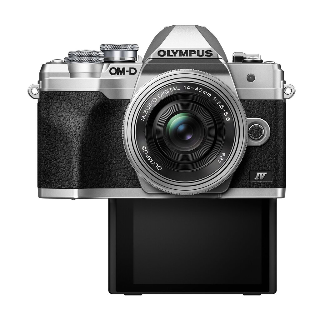 Olympus E‑M10 Mark IV + M.Zuiko Digital ED 14‑42mm F3.5‑5.6 EZ Pancake hinta ja tiedot | Kamerat | hobbyhall.fi