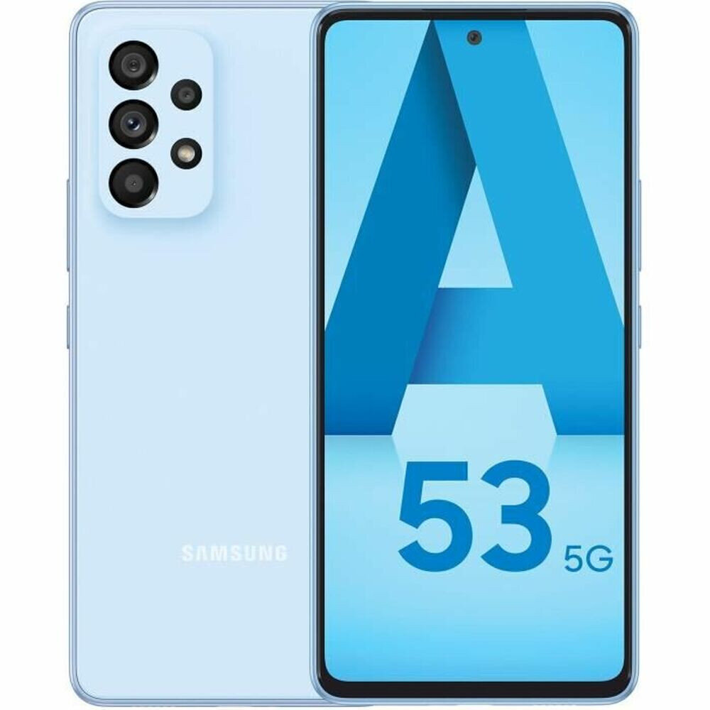 Samsung Galaxy A53 5G 6/128GB Dual SIM Blue SM-A536BLBNEUB hinta ja tiedot | Matkapuhelimet | hobbyhall.fi