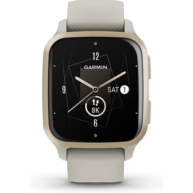 Garmin Venu SQ 2 Music Edition 40 mm French Gray/Cream Gold 010-02700-12 hinta ja tiedot | Aktiivisuusrannekkeet | hobbyhall.fi