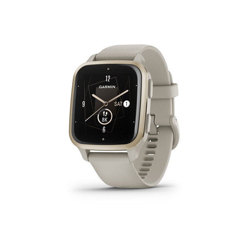 Garmin Venu SQ 2 Music Edition 40 mm French Gray/Cream Gold 010-02700-12 hinta ja tiedot | Aktiivisuusrannekkeet | hobbyhall.fi