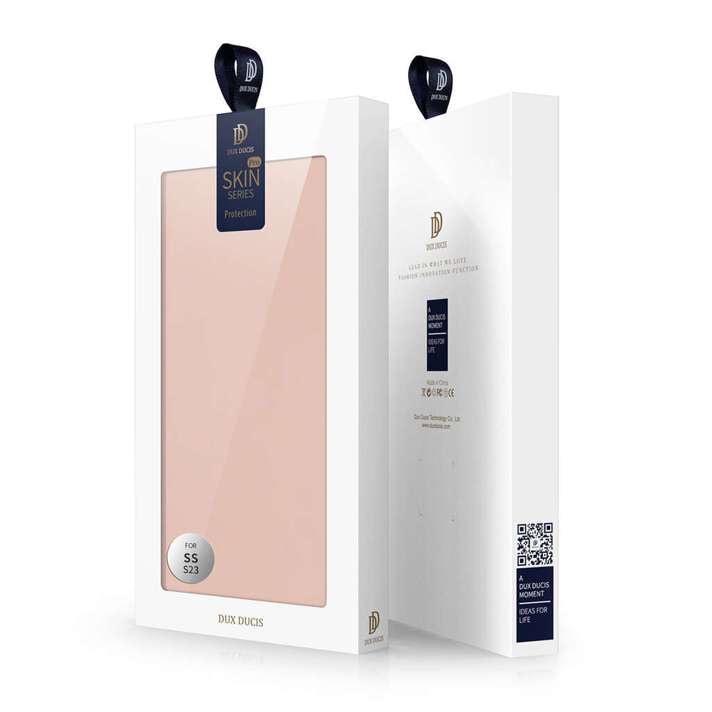 Dux Ducis Skin Pro Samsung Galaxy S23 vaaleanpunainen hinta ja tiedot | Puhelimen kuoret ja kotelot | hobbyhall.fi