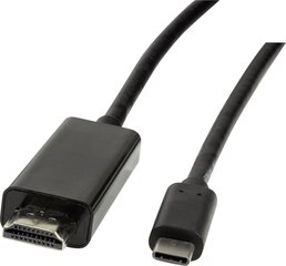 LogiLink UA0330 USB-C 3.2 (M) - HDMI (M), 3 m hinta ja tiedot | Puhelinkaapelit | hobbyhall.fi