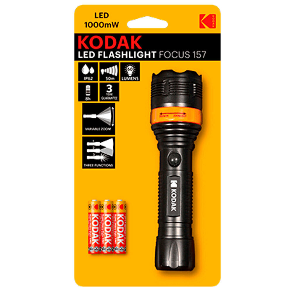 Kodak LED Focus 157 hinta ja tiedot | Taskulamput ja valonheittimet | hobbyhall.fi
