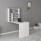 Sedir -työpöytä ja hylly, taitettava, valkoinen hinta ja tiedot | Tietokonepöydät ja työpöydät | hobbyhall.fi