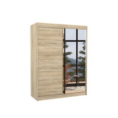 ADRK Furniture Jordi -kaappi, 150 x 58 x 200 cm, sonoma tammi hinta ja tiedot | Kaapit | hobbyhall.fi