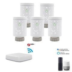 Älykäs termostaattipää pattereille Feelspot TG22.09 Zigbee hinta ja tiedot | Patteriventtiilit | hobbyhall.fi