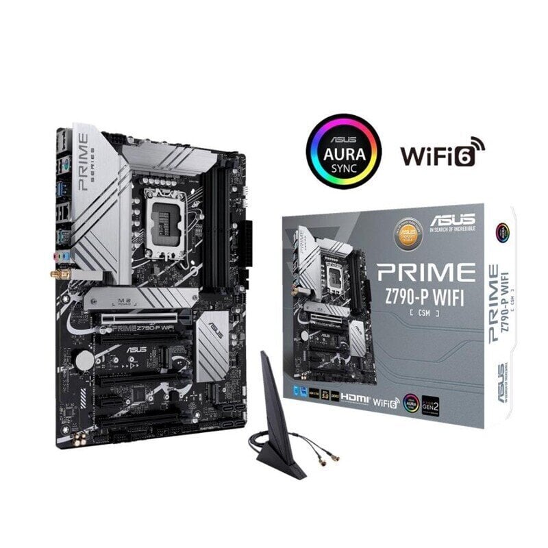 Asus Z790 S1700 ATX/PRIME Z790-P WIFI hinta ja tiedot | Emolevyt | hobbyhall.fi