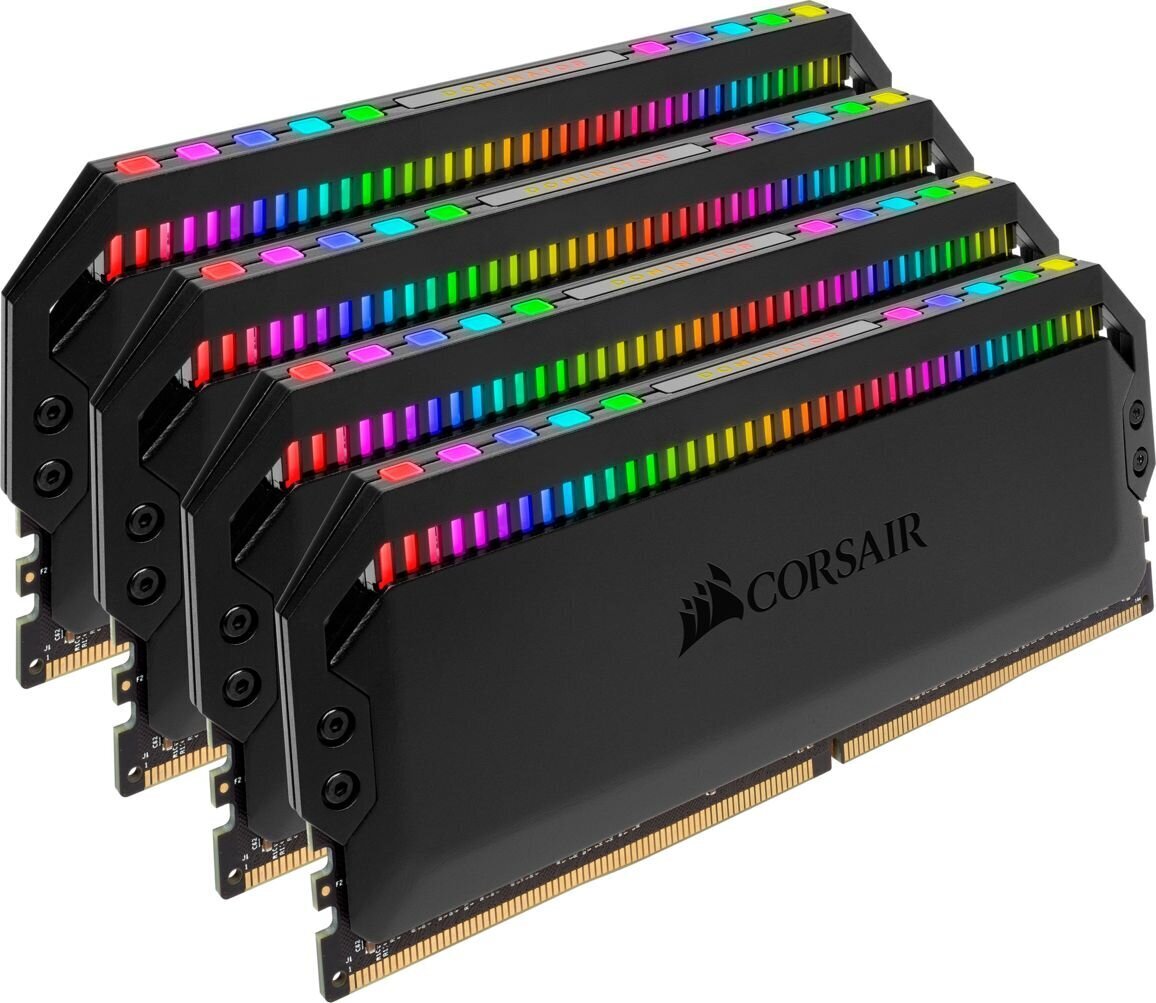 Corsair Dominator Platinum RGB, 32 GB (4 x 8 GB), DDR4, 4000 MHz (CMT32GX4M4K4000C19) hinta ja tiedot | Muisti (RAM) | hobbyhall.fi
