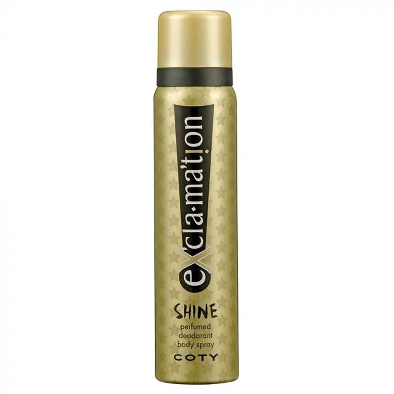 Suihkedeodorantti Exclamation Shine 150 ml hinta ja tiedot | Naisten ihonhoito | hobbyhall.fi