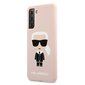 Puhelin kotelo Karl Lagerfeld, KLHCS21SSLFKPI S21+ G991 hinta ja tiedot | Puhelimen kuoret ja kotelot | hobbyhall.fi