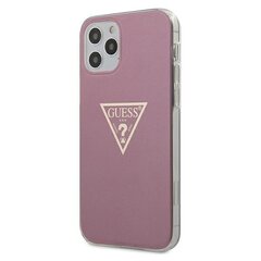 Puhelinkotelo Guess GUHCP12MPCUMPTPI iPhone 12/12 Pro 6,1" hinta ja tiedot | Puhelimen kuoret ja kotelot | hobbyhall.fi