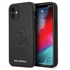 Karl Lagerfeld KLHCP12SPCUIKBK IPhone 12 Mini 5.4K hinta ja tiedot | Puhelimen kuoret ja kotelot | hobbyhall.fi