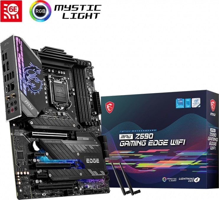 MSI MPG Z590 Gaming Edge Wifi hinta ja tiedot | Emolevyt | hobbyhall.fi