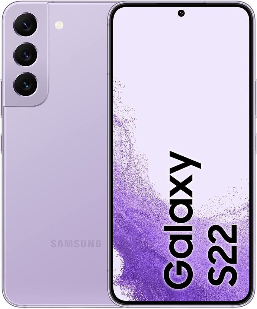 Samsung Galaxy S22 5G 8/128GB Purple SM-S901BLVDEUB hinta ja tiedot | Matkapuhelimet | hobbyhall.fi