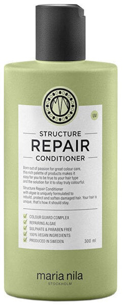 Maria Nila Structure Repair Conditioner (kuiville ja vaurioituneille hiuksille) - Vahvistava hoitoaine, 300ml