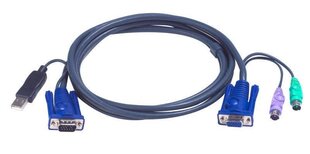 Aten 2L-5503UP USB KVM, PS2 - USB, 3m hinta ja tiedot | Kaapelit ja adapterit | hobbyhall.fi