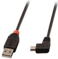 Lindy USB-A – miniUSB 0,5 m (31970) hinta ja tiedot | Puhelinkaapelit | hobbyhall.fi
