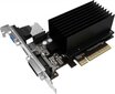 Gainward GeForce GT710 SilentFX 2GB DDR3 PCIE 426018336-3576 hinta ja tiedot | Näytönohjaimet | hobbyhall.fi
