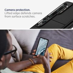 Kotelo Spigen SPN501BLK, sopii Xiaomi Mi Note 10/10 Prolle, musta hinta ja tiedot | Puhelimen kuoret ja kotelot | hobbyhall.fi