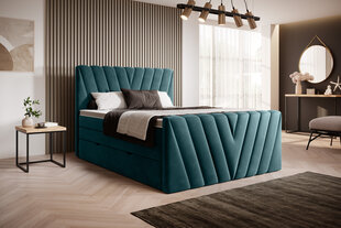 NORE Candice Lukso 39 -sänky, 140 x 200 cm, vihreä hinta ja tiedot | Sängyt | hobbyhall.fi