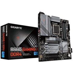 Gigabyte B660 Gaming X DDR4 - 1.0 ATX - LGA1700 Socket - B660 hinta ja tiedot | Emolevyt | hobbyhall.fi