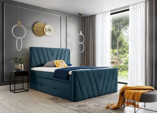 NORE Candice Nube 40 -sänky, 140 x 200 cm, sininen hinta ja tiedot | Sängyt | hobbyhall.fi