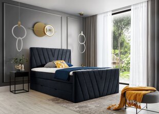 NORE Candice Monolith 79 -sänky, 140 x 200 cm, sininen hinta ja tiedot | Sängyt | hobbyhall.fi