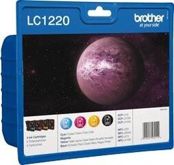 BROTHER LC1220 Valuepack CMYBk hinta ja tiedot | Laserkasetit | hobbyhall.fi