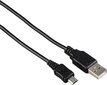 Hama 001736720000, USB - mikro-USB, 0,6 m hinta ja tiedot | Puhelinkaapelit | hobbyhall.fi