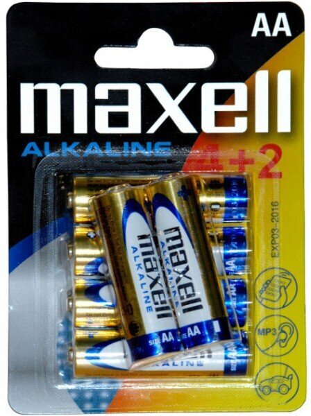 Maxell 790230.04.EU paristot, 6 kpl hinta ja tiedot | Paristot | hobbyhall.fi