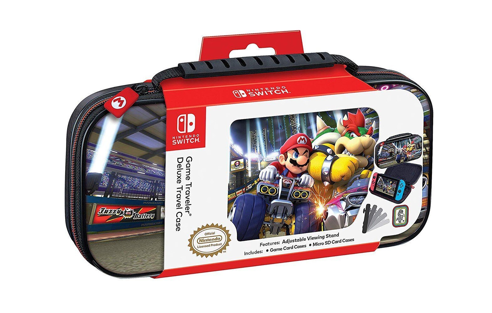 Game Traveler Deluxe matkalaukku Mario Bowser hinta ja tiedot | Pelikonsolitarvikkeet | hobbyhall.fi