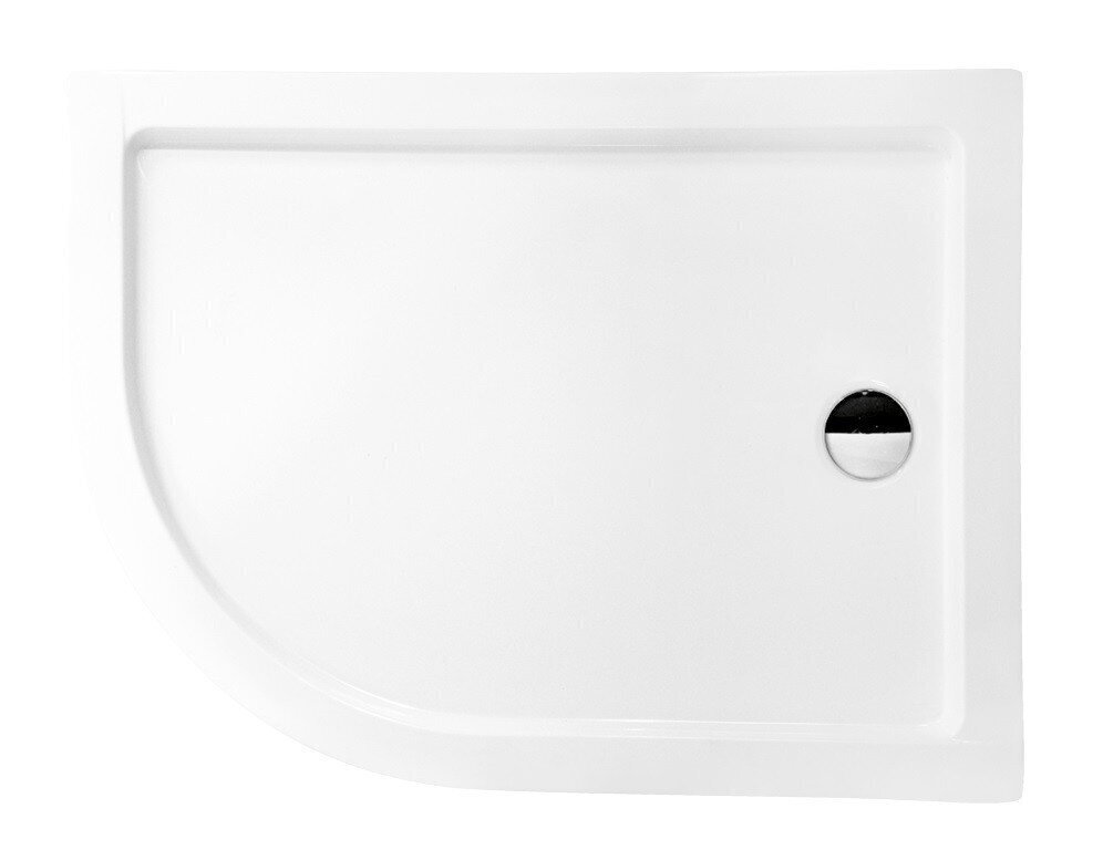 Puolipyöreä suihkukaappi Besco Modern -jalustalla, 100x185,120x185 cm hinta ja tiedot | Suihkukaapit ja suihkunurkat | hobbyhall.fi