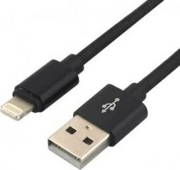 EverActive USB-A - Lightning, 0.3 m hinta ja tiedot | Puhelinkaapelit | hobbyhall.fi